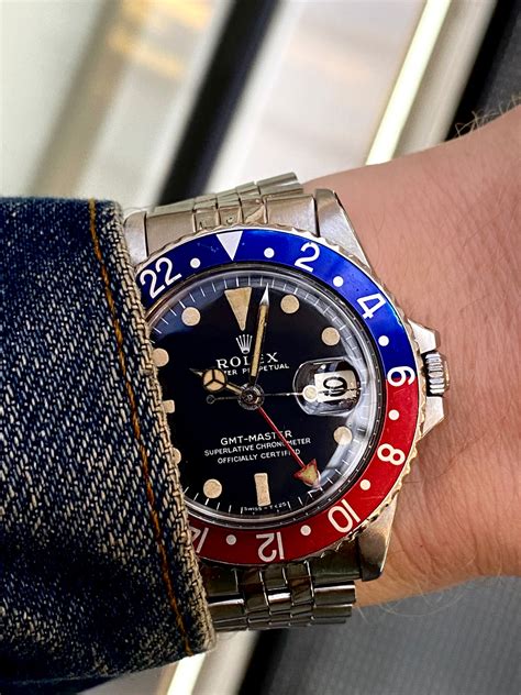 rolex gmt 1675 leather strap|Rolex gmt 1675 price.